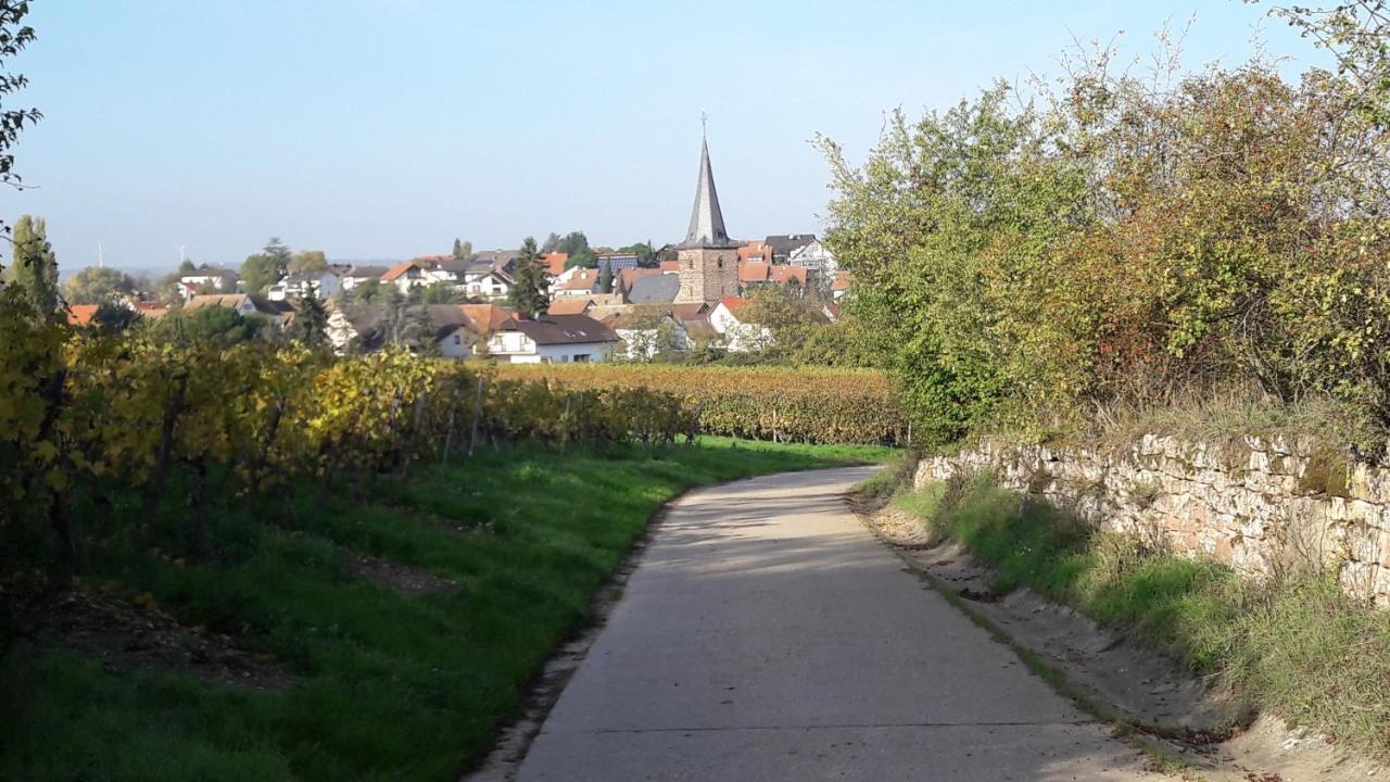 Ferienwohnung Zum Weinberg Grosskarlbach Exterior foto